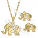 GLS 004 Gold Layered CZ Set